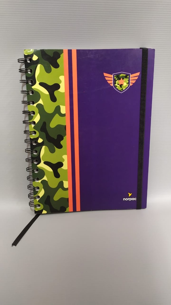 AGENDA NORPAC N8  ESPIRAL SEMIRIGIDA