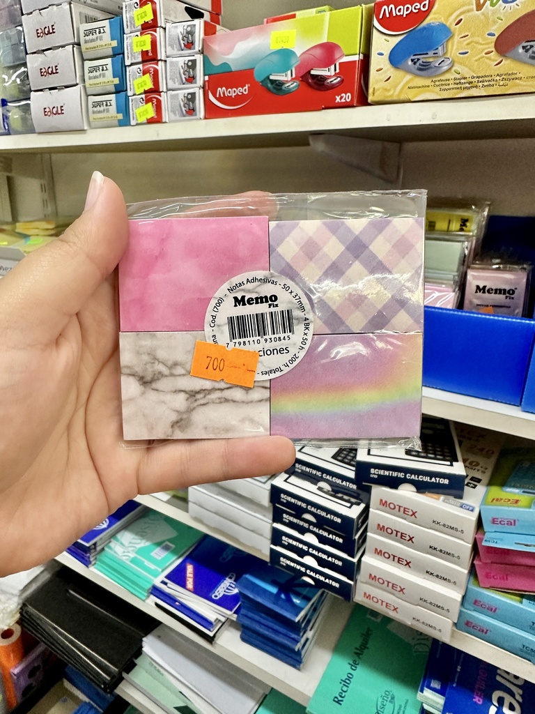 MEMO FIX 4 BLOCKS X50hjs. (M700)