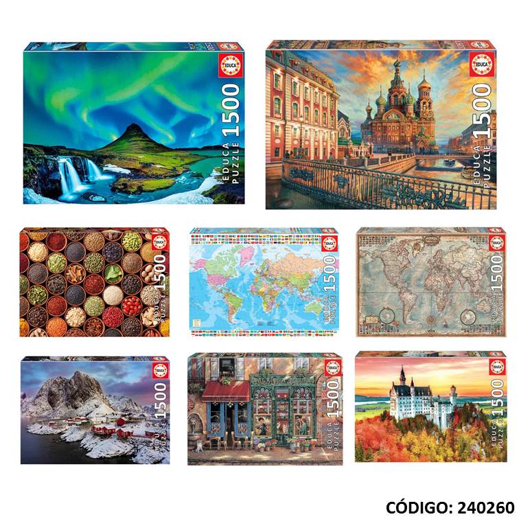 ROMPECABEZAS 1500 PIEZAS FIBRO (L2402600)