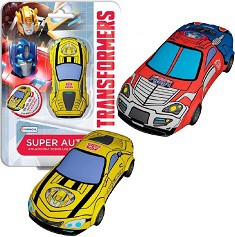 AUTO TAPIMOVIL SPIDERMAN/TRANSFORMER  (J24237)