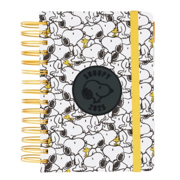 AGENDA MOOVING 14X20 ESPIRAL SNOOPY DIA POR PAGINA (L25272)
