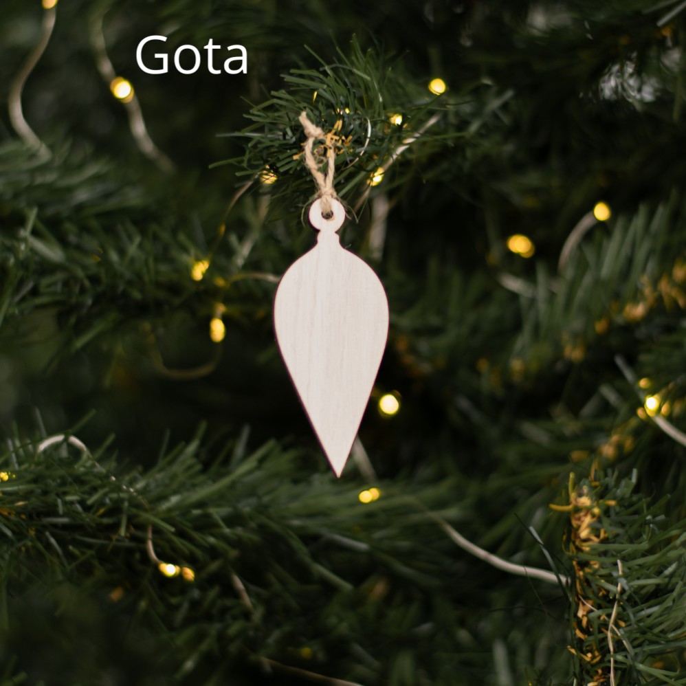 ADORNOS NAVIDEÑOS 9X7CM. (R27772)