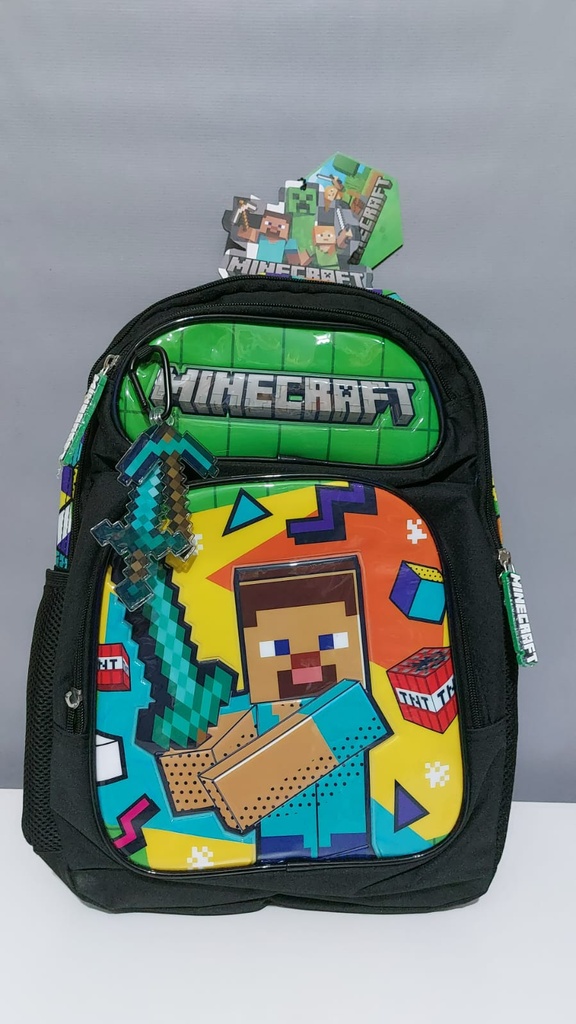 MOCHILA 18" CRESKO MINECRAFT (L29466)