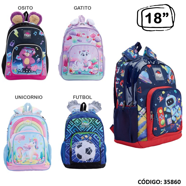 MOCHILA 18" FILGO AIR  (L35860)