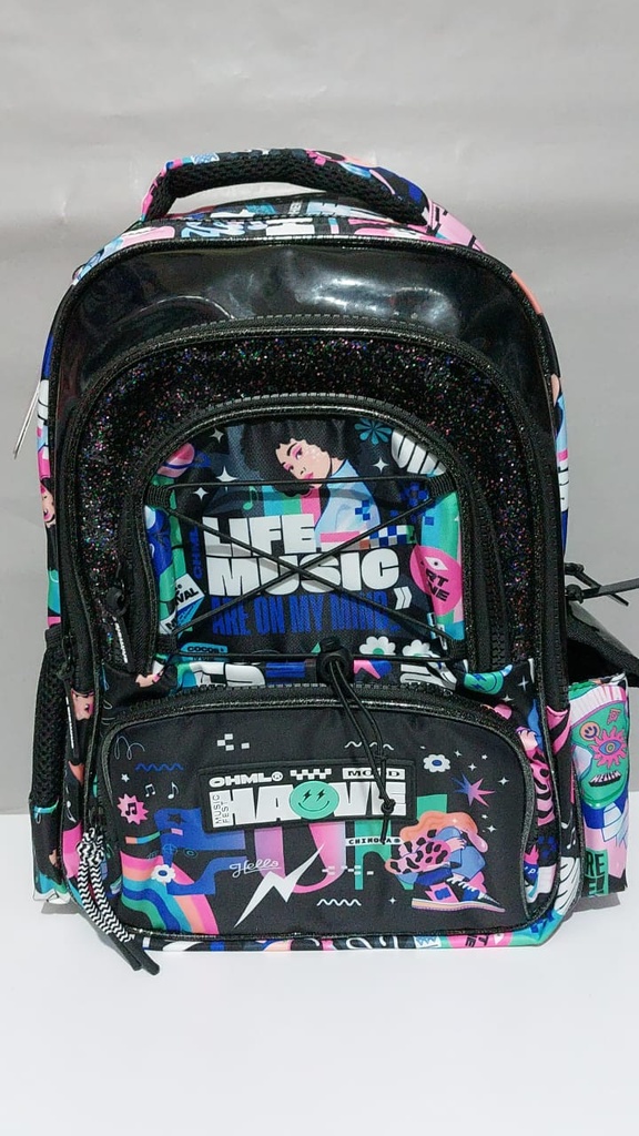 MOCHILA 16" CHIMOLA ARCO IRIS (L270300)