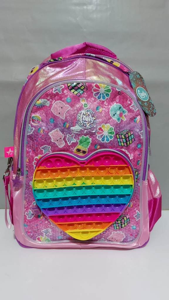 MOCHILA 18" FOOTY POP IT (L23753)