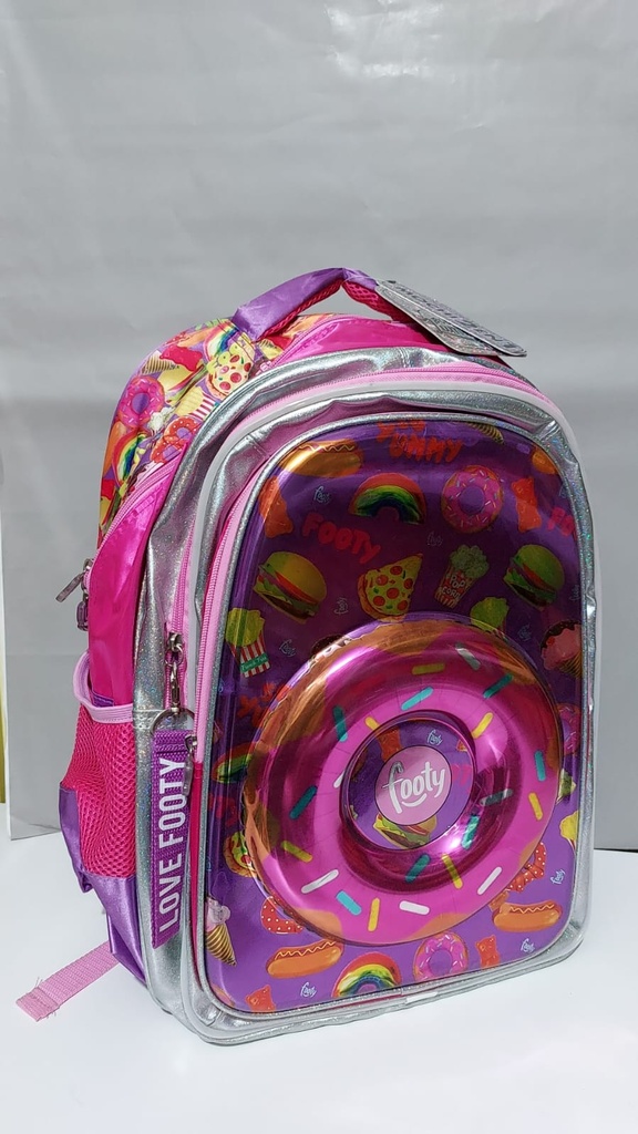 MOCHILA 18" DONA 3D CON LUZ (L147460)