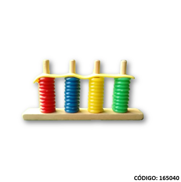 DIDACTICO ABACO JUEGUIN 4 DECENAS (L165040)