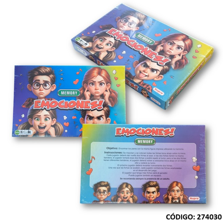 MEMORY EMOCIONES NUPRO (J274030)