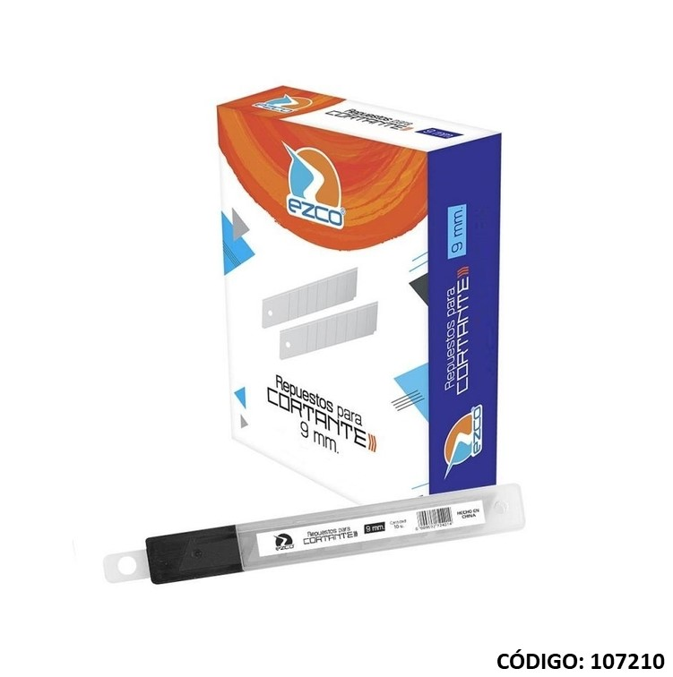 TRINCHETA ESTILETE EZCO REPUESTO  9mm (L107210)