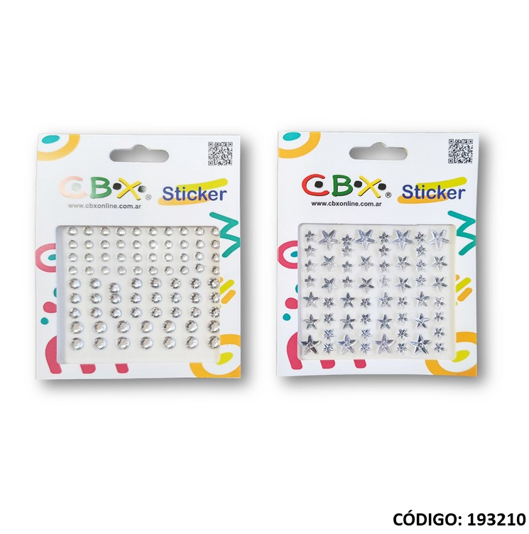STICKER CBX STRASS (L193210)