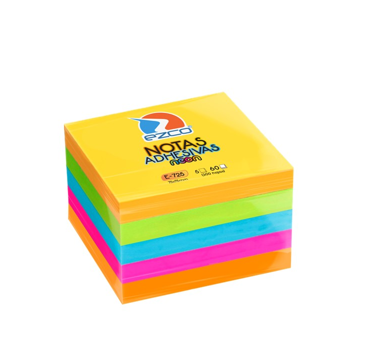 NOTA-AD EZCO  75X75mm NEON  (L322020)