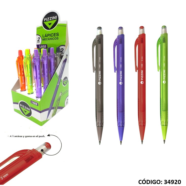 PORTAMINA PIZZINI 2mm. (L34920)