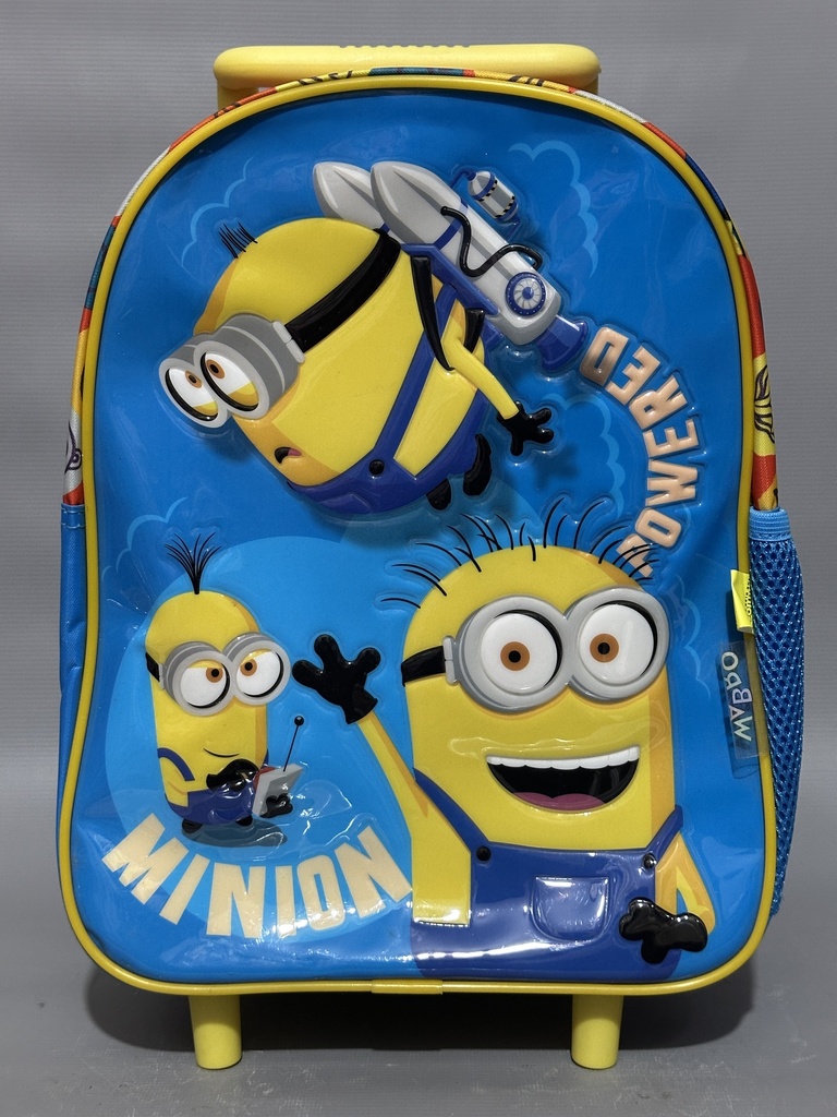 MOCHILA CARRO 12" WABRO  MINIONS (L10910)