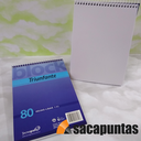 BLOCK A5  TRIUNFANTE CON ESPIRAL LISO x80hjs. (L116370)