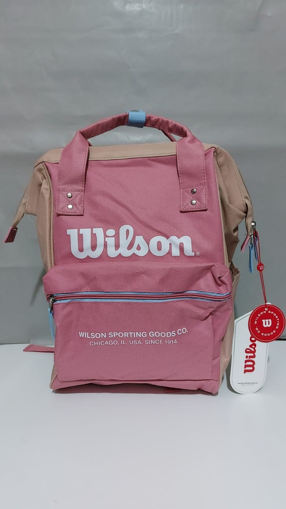 MOCHILA 17" WILSON BOCA DE PEZ ESPALDA (L121220)