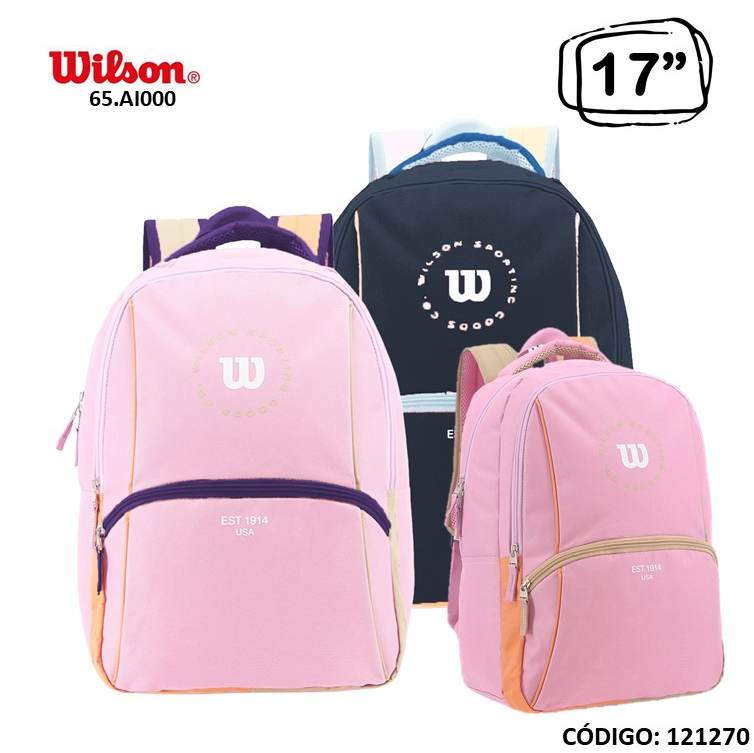 MOCHILA 17" WILSON URBAN ESPALDA (L121270)