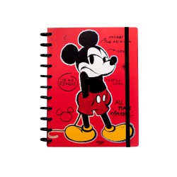 CUADERNO MOOVING LOOPS CARTA  RAYADO x 80hj (L25020)