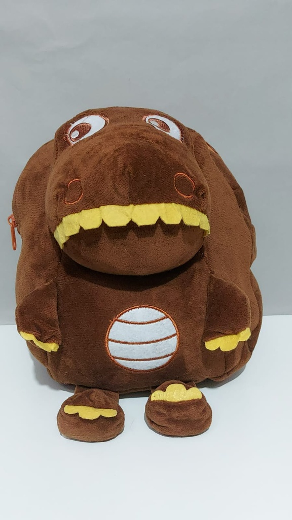 MOCHILA 12" LSD DINO RAMPAGE PELUCHE JARDIN ESPALDA (L242250)