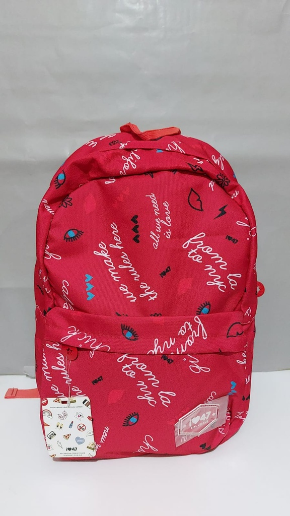 MOCHILA 16" 47 STREET URBANA ESPALDA (L36158)