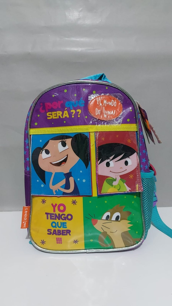 MOCHILA 12" EL MUNDO DE JUAN (L991817)