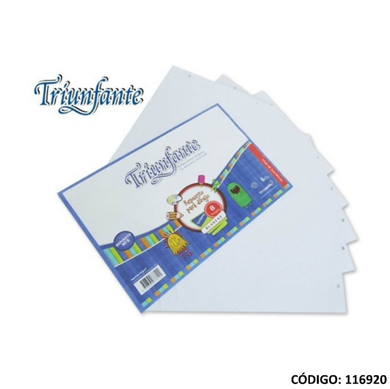 REPUESTO DIBUJO TRIUNFANTE APAISADO BLANCO  (L116920)