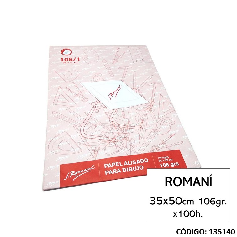 PAPEL ROMANI 35x50 106grs. (L135140)
