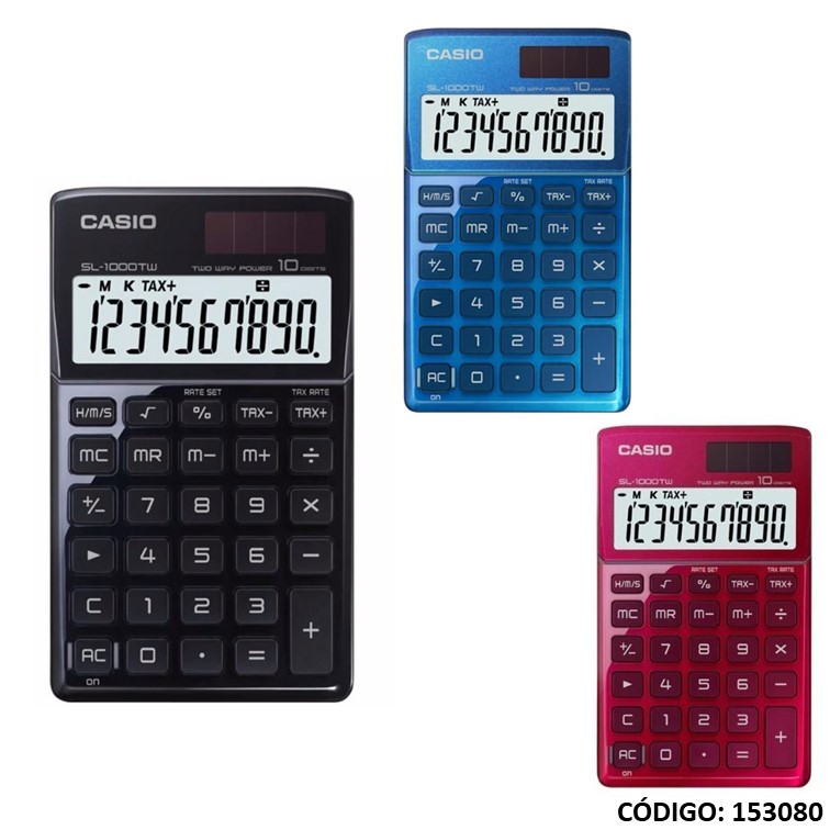 CALCULADORA CASIO SL-1000 (10Dig.) (L153080)