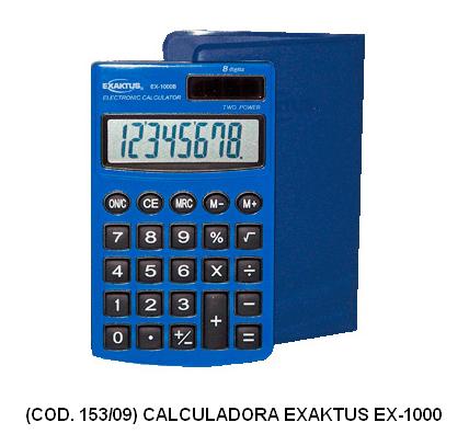 CALCULADORA EXAKTUS EX-1000 8d-20 (L153090)