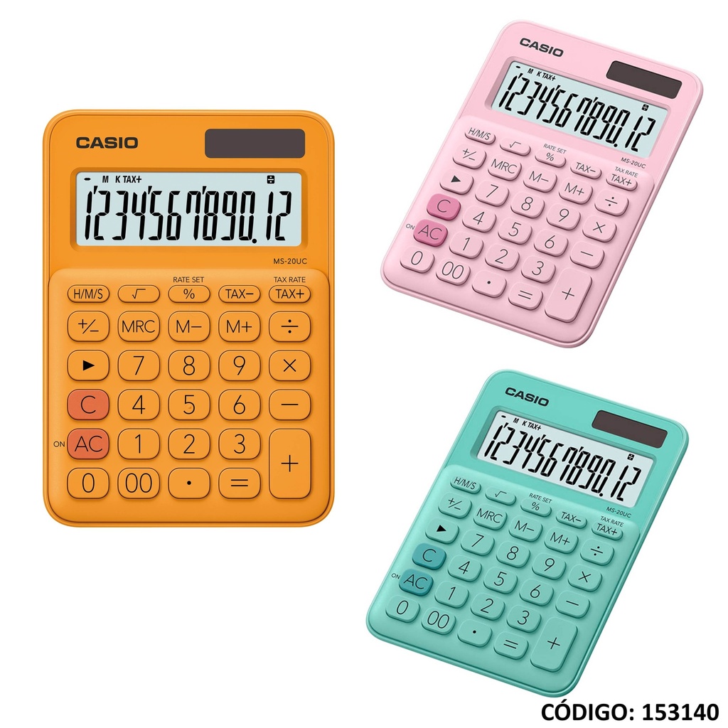 CALCULADORA CASIO MS-20UC (L153140)