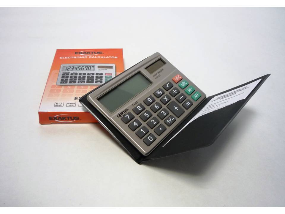 CALCULADORA EXAKTUS EX-33 (8di) (L153190)