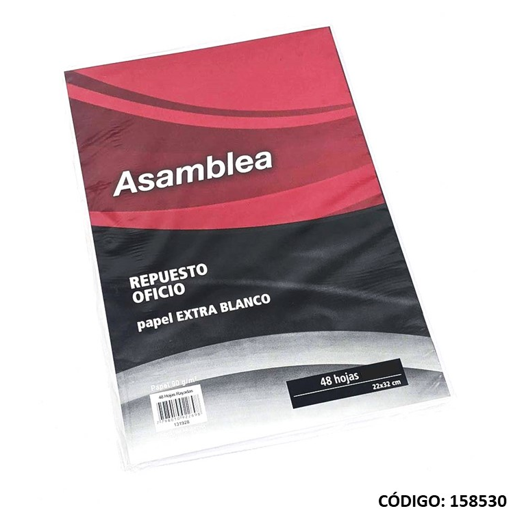REPUESTO OFICIO ASAMBLEA N5 CUADRICULADO x 48hjs (L158530)