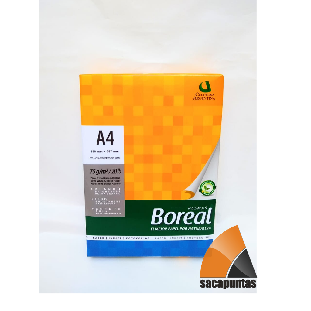 RESMA A4 BOREAL IRAM 75g (L169750)