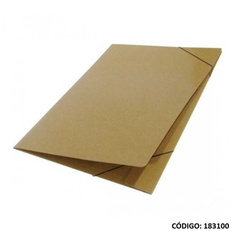 CARPETA CON ELASTICO PRESSPAN 35x50 JR (L183100)