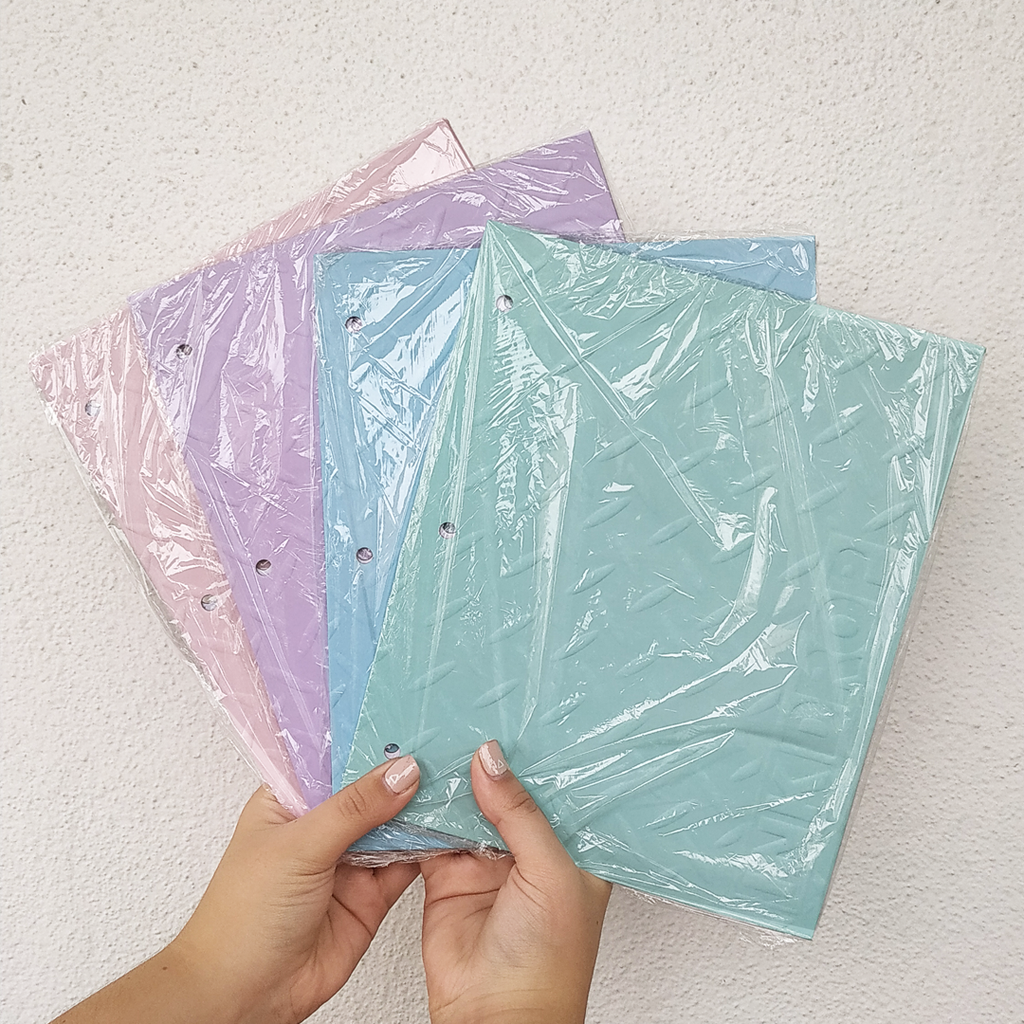 CARPETA IKD PASTEL CON CORDON N3 CARTONE (L19233)