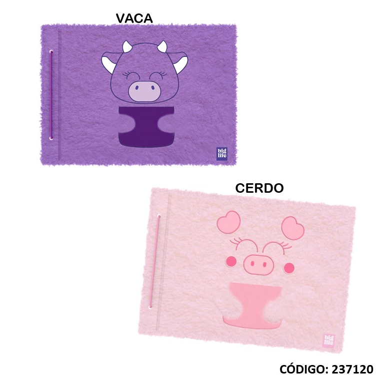 CARPETA APAISADA CARTONE BIG LIFE PELUCHE (L237120)