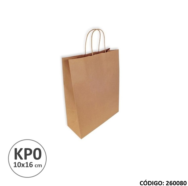BOLSA KRAFT CON MANIJA 10X16cm. KP_0 (L260080)