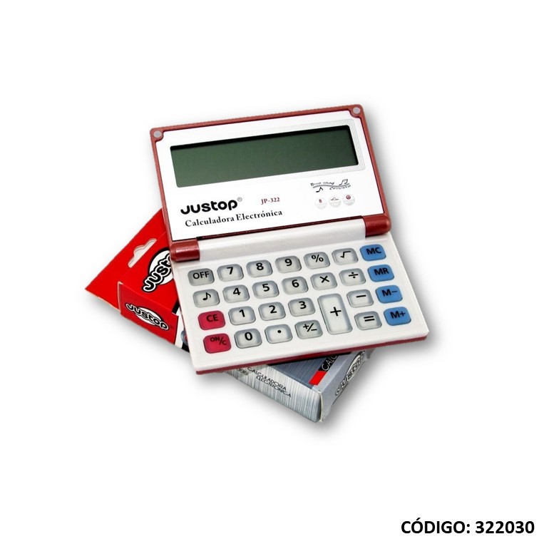 CALCULADORA JUSTOP JP-322 (L322030)