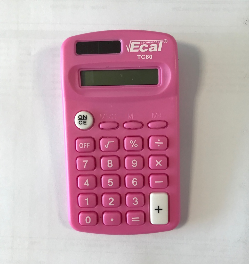 CALCULADORA ECAL TC 60 (8d) (L48600)