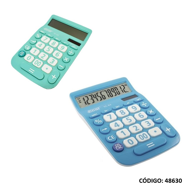 CALCULADORA ECAL TC 63 (8d)-11 (L48630)