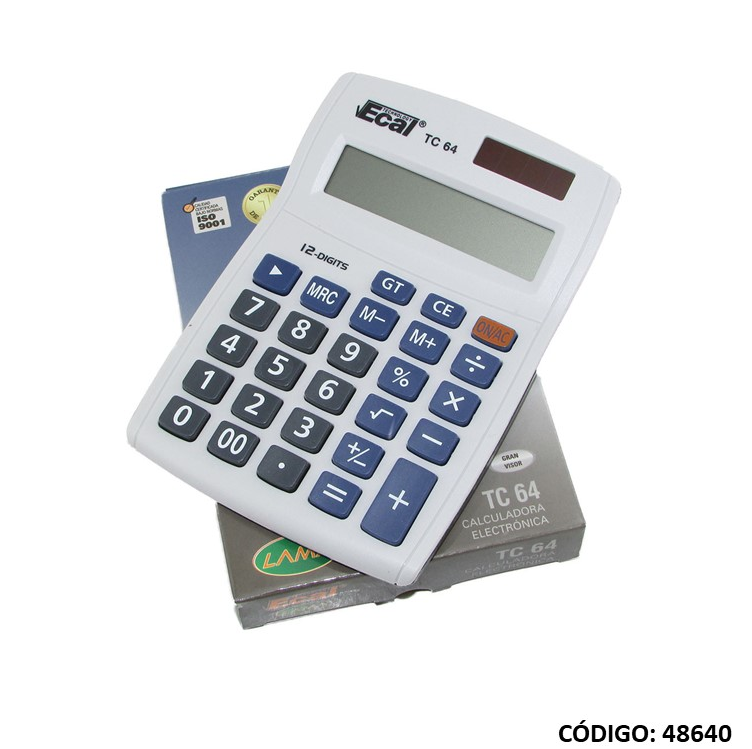 CALCULADORA ECAL TC 64 (12d)-11 (L48640)