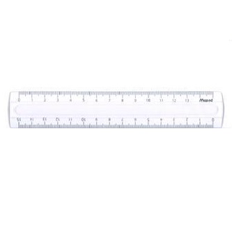 REGLA MAPED CRISTAL 15cm ECO (L88070)