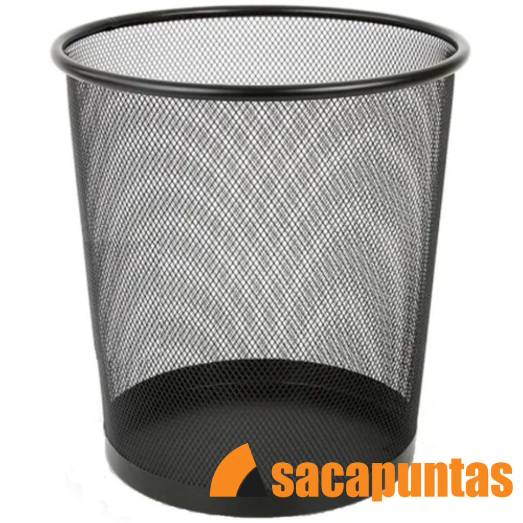 CESTO METAL NEGRO GRANDE (L159670)
