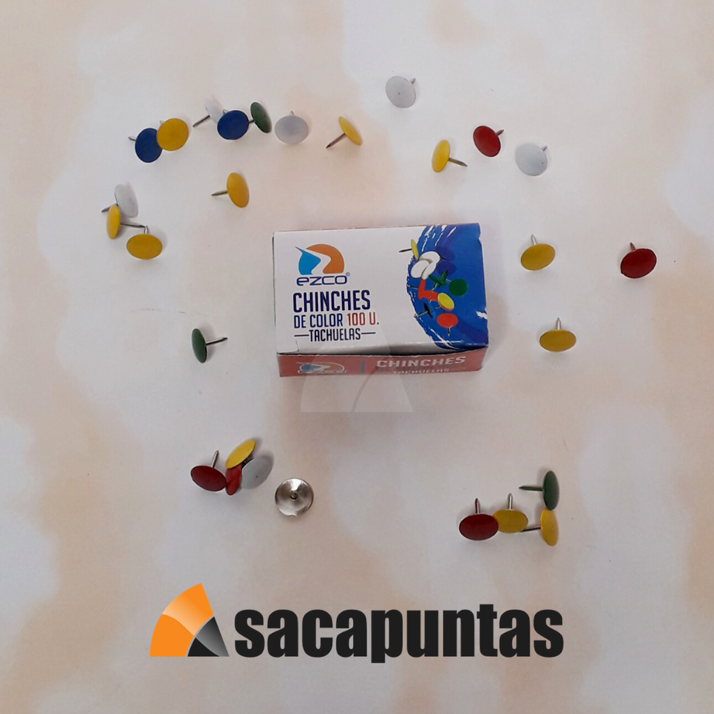 CHINCHES COLOR x 100 UNIDADES (L321610)