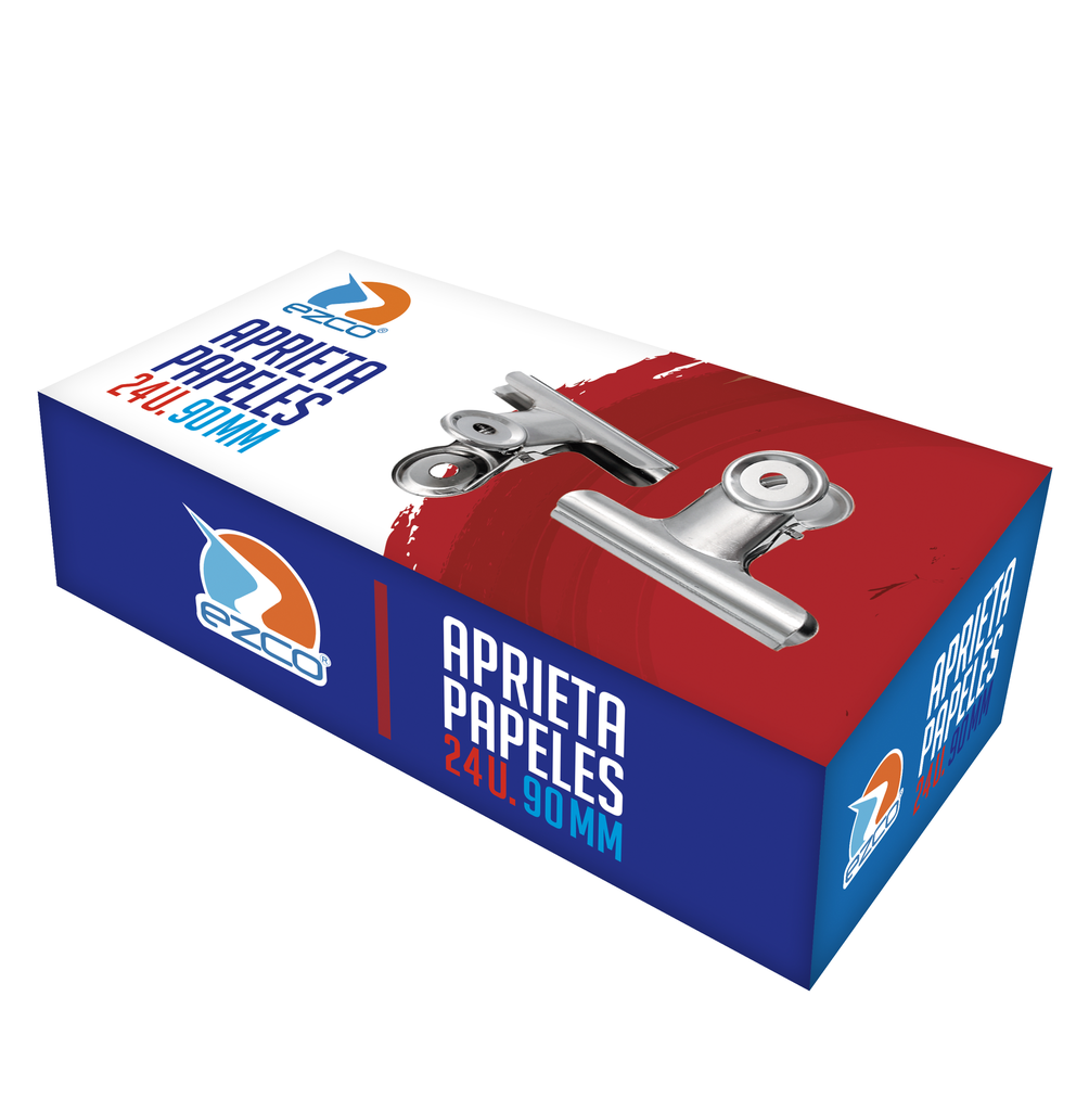 APRIETA-PAPEL EZCO NIQUELADO 90 mm (L136630)