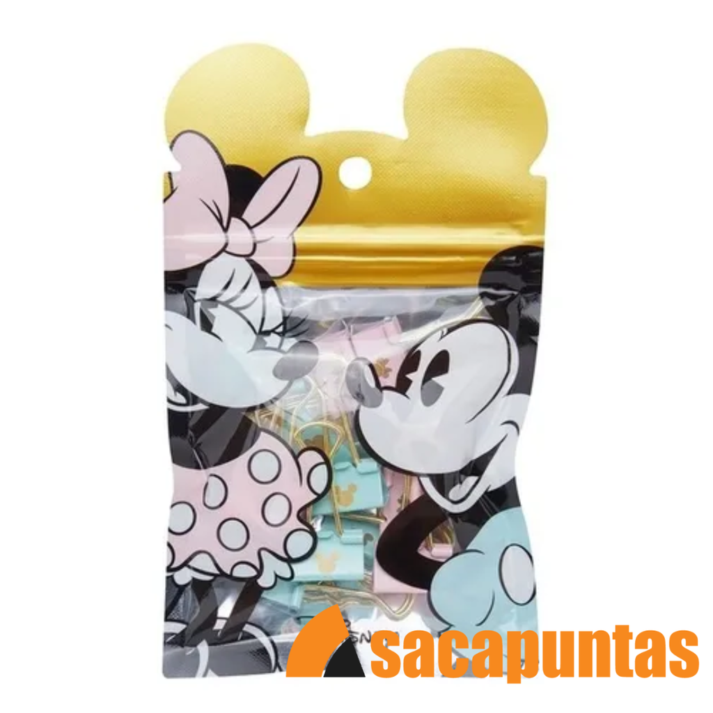 APRIETA-PAPEL MICKEY BLINDER CLIP PASTEL25 mm (L21738)
