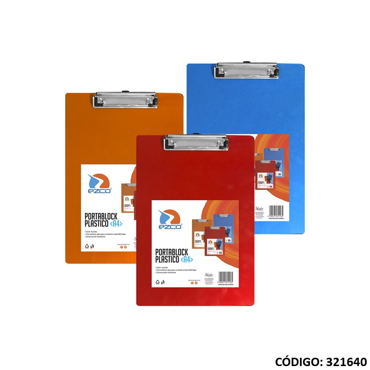 SOPORTE A4 EZCO ACRILICO (L321640)