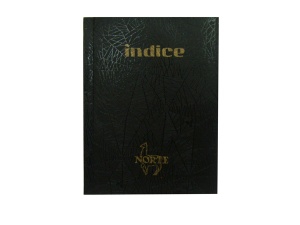CUADERNO INDICE TAPA BLANDA NORTE x50hjs. (L9020)
