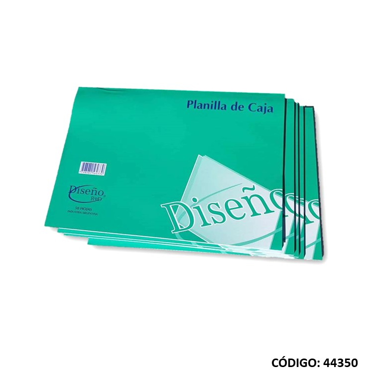PLANILLA DE CAJA DISENO (L44350)