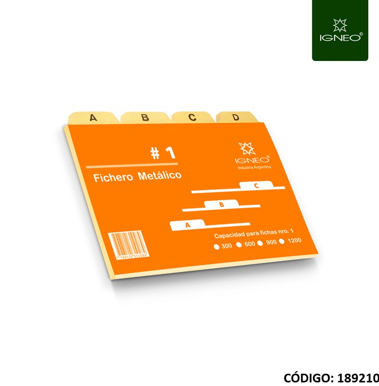 INDICE IGNEO PARA FICHA N=1  (L189210)
